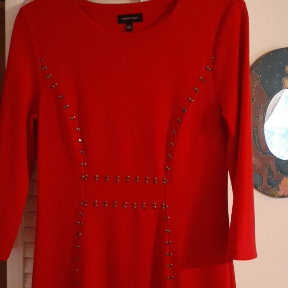 Red dress